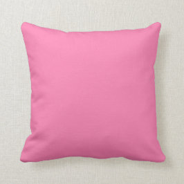 Almofada Travesseiro decorativo cor-de-rosa da cor sólida