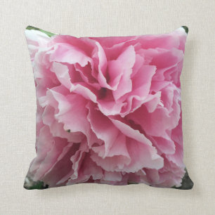 Almofada Travesseiro decorativo cor-de-rosa da peônia