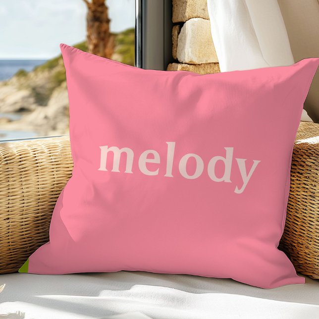 Almofada Travesseiro decorativo cor-de-rosa da sala moderna (Criador carregado)