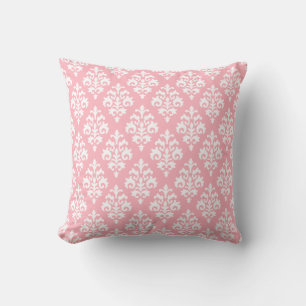 Almofada Travesseiro decorativo cor-de-rosa e branco da luz