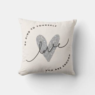 Almofada Travesseiro Decorativo – Coração de Brilho Design 
