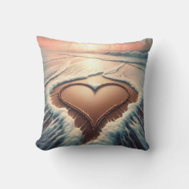 Almofada travesseiro decorativo "Coração de Graça"