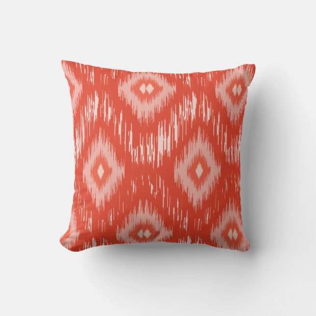 Almofada Travesseiro decorativo coral do lumbar do iKat (Frente)