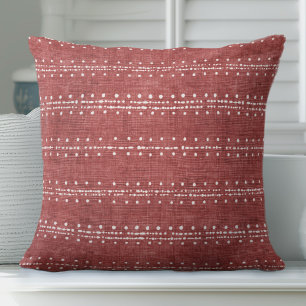 Almofada Travesseiro decorativo coral Estilo Costeiro