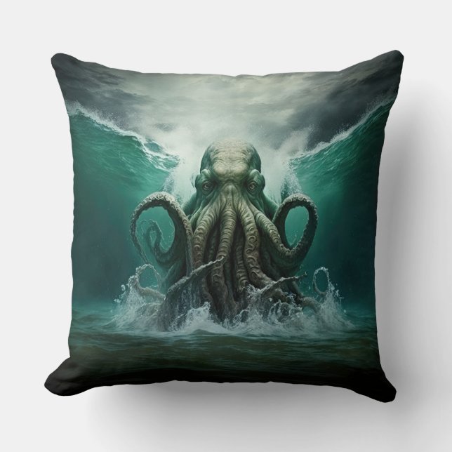Almofada Travesseiro decorativo Cthulhu (Frente)