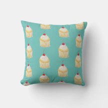 Travesseiro decorativo cupcake Rainbow Sprinkles