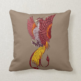 Almofada Travesseiro decorativo da arte do pássaro de