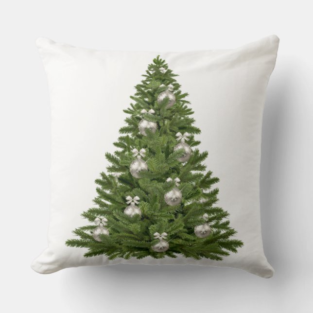 Almofada Travesseiro decorativo da Árvore de Natal (Frente)