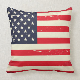 Almofada Travesseiro decorativo da bandeira dos E.U. do
