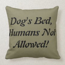 Travesseiro decorativo da cama do cão