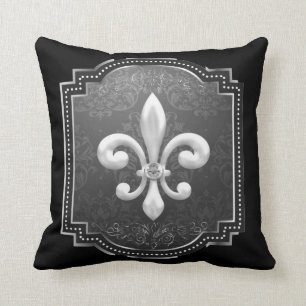 Almofada Travesseiro decorativo da Era Vitoriana com Fleur