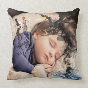 Almofada Travesseiro decorativo da fantasia dos miúdos