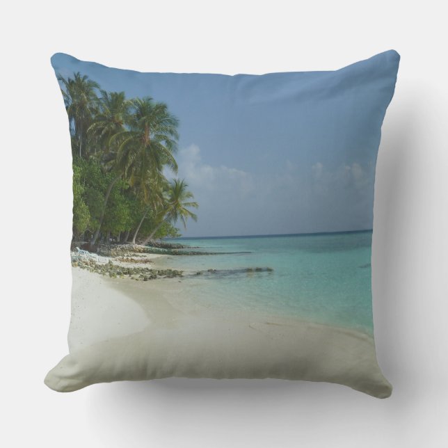 Almofada Travesseiro decorativo da Ilha Tropic (Frente)