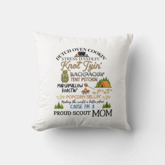 Almofada Travesseiro decorativo da mãe de escoteiro