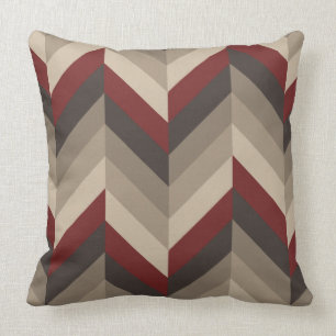 Almofada Travesseiro decorativo da terra de Herringbone