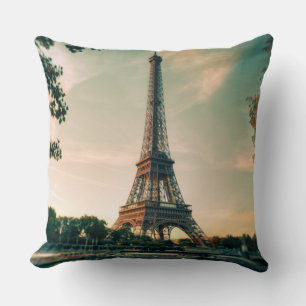 Almofada Travesseiro decorativo da torre Eiffel