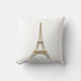 Almofada Travesseiro decorativo da torre Eiffel