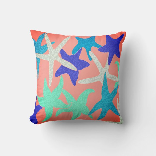 Almofada Travesseiro decorativo Dancing Starfish (Frente)