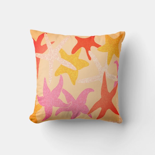 Almofada Travesseiro decorativo Dancing Starfish (Frente)