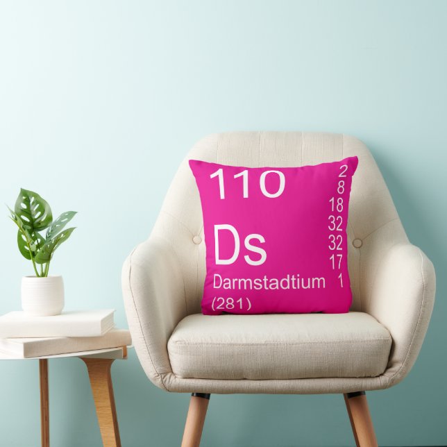 Almofada Travesseiro decorativo Darmstadtium (Cadeira)