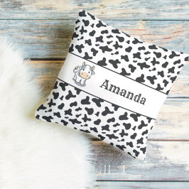 Almofada Travesseiro decorativo das manchas de vitelo