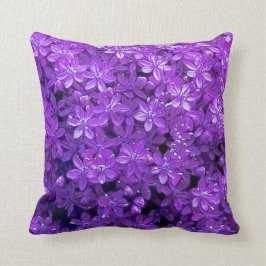 Almofada Travesseiro decorativo das violetas