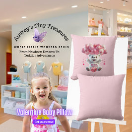 Almofada Travesseiro decorativo de 1rua do bebê