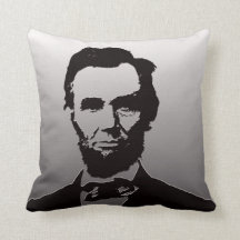 Travesseiro decorativo de Abraham Lincoln
