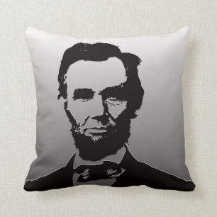 Almofada Travesseiro decorativo de Abraham Lincoln