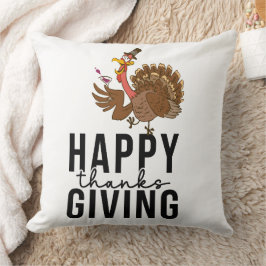Almofada Travesseiro decorativo de Ação de Graças da Turqui