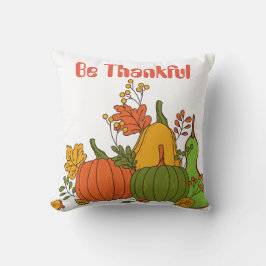 Almofada Travesseiro decorativo de Ação de Graças Personali