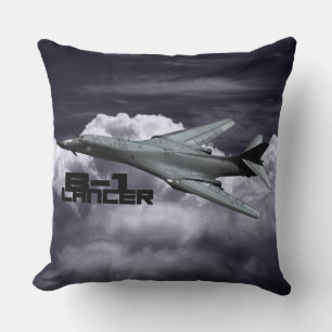 Almofada Travesseiro decorativo de algodão B-1 Lancer Grau