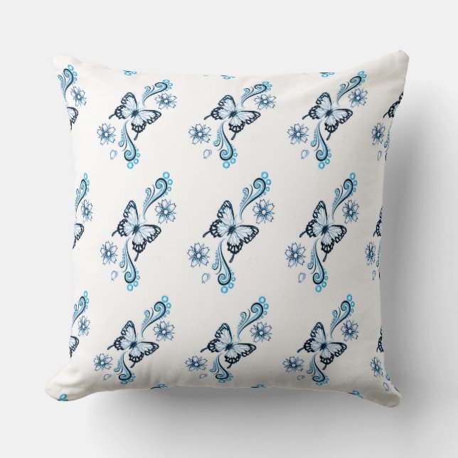 Almofada Travesseiro decorativo de algodão grau A 20x20/Bor (Frente)