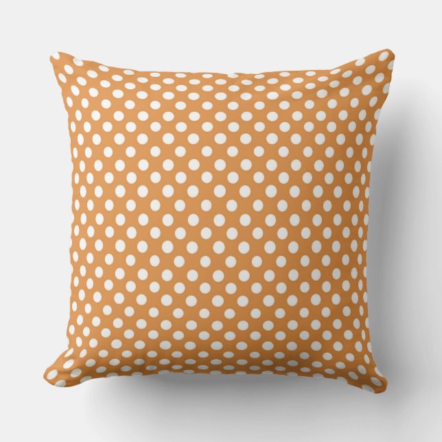 Almofada Travesseiro decorativo de algodão grau A/laranja (Frente)