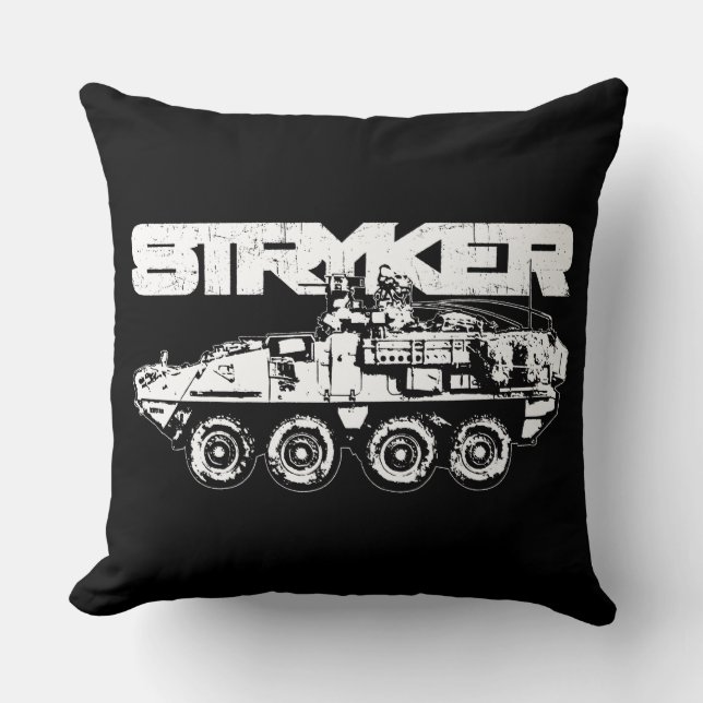 Almofada Travesseiro decorativo de algodão Stryker Grau A 2 (Frente)