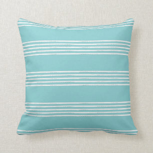 Almofada Travesseiro decorativo de Aqua Costeira com Strike
