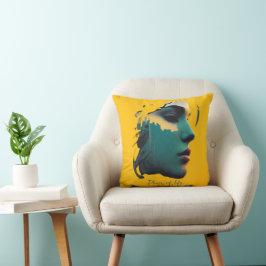 Almofada Travesseiro decorativo de Arte Cityscape | Acento