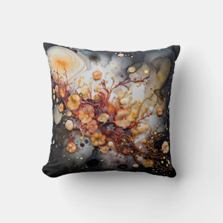 Almofada Travesseiro Decorativo de Arte com Tinta Mística