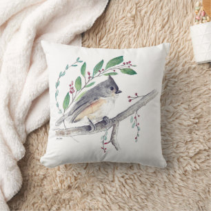 Almofada Travesseiro decorativo de Arte de Aquarela com Pás