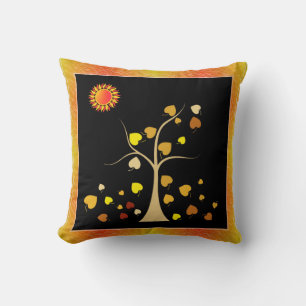 Almofada Travesseiro decorativo de Árvore de Amor