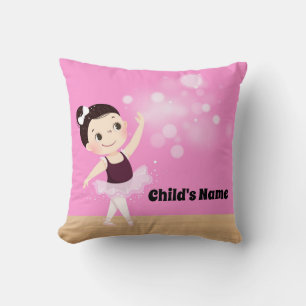 Almofada Travesseiro decorativo de Ballerina Rosa para Cria
