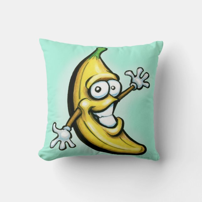 Almofada Travesseiro decorativo de Banana (Frente)