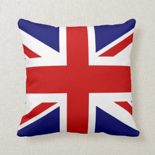 Almofada Travesseiro decorativo de bandeira britânica   Un