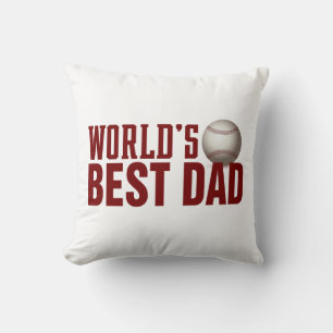 Almofada Travesseiro decorativo de basebol para a melhor ti