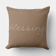 Travesseiro decorativo de bênção