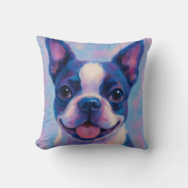 Almofada Travesseiro decorativo de Boston Terrier
