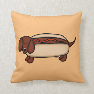 Almofada Travesseiro decorativo de cachorro quente