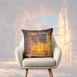 Almofada Travesseiro decorativo de Celebração de Ressurreiç