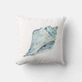 Almofada Travesseiro decorativo de concha costeira