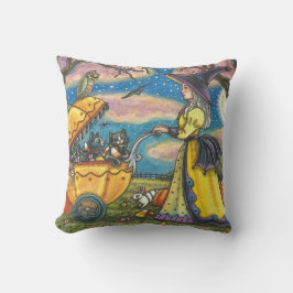 Almofada Travesseiro decorativo DE COZINHOS NEGROS DE GATO